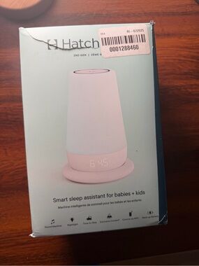 Hatch Smart Sleep Assistant in Pink and White